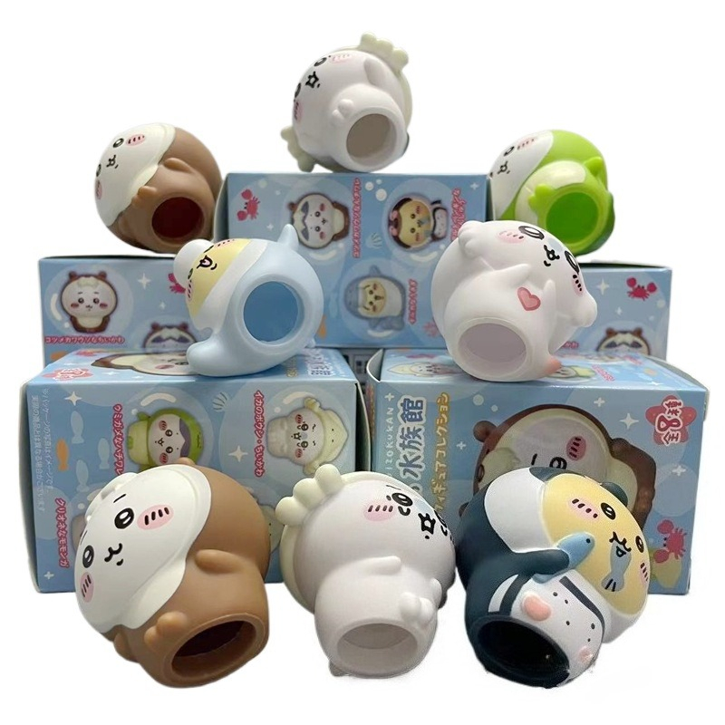 8pcs/Box Kawaii Chiikawa Aquar - đánh giá và giá Resin Art Case