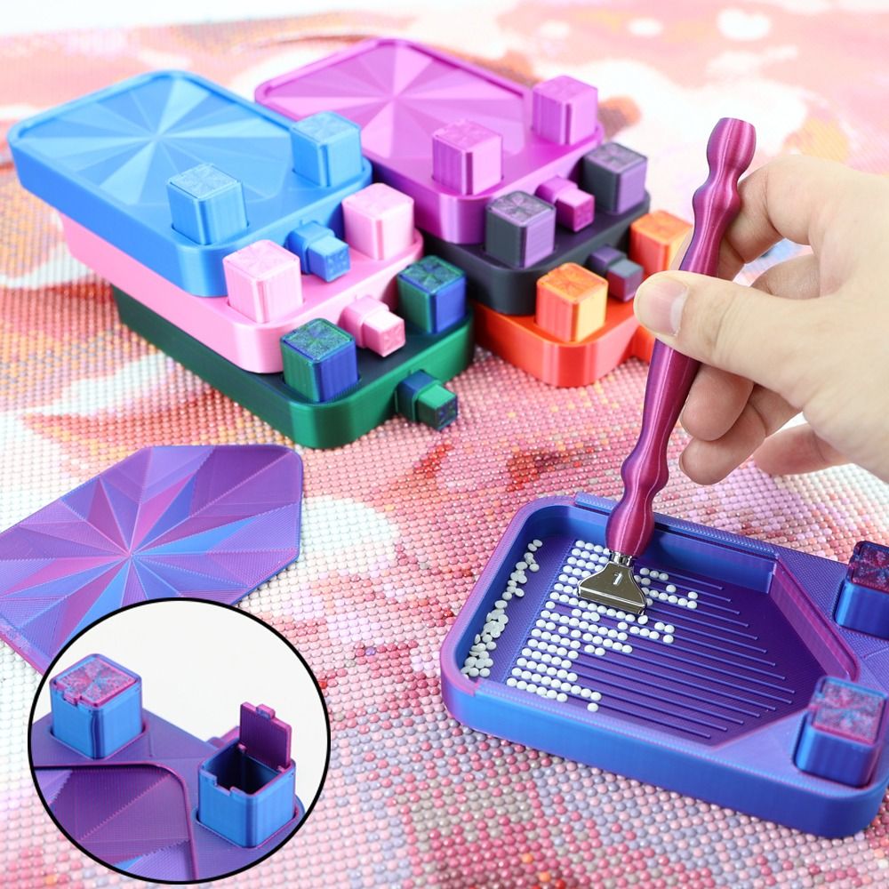 DIY Craft Diamond Painting Tra - đánh giá và giá Resin Art Case