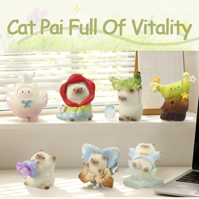 Cat Pai Full Of Vitality Serie - đánh giá và giá Resin Art Case