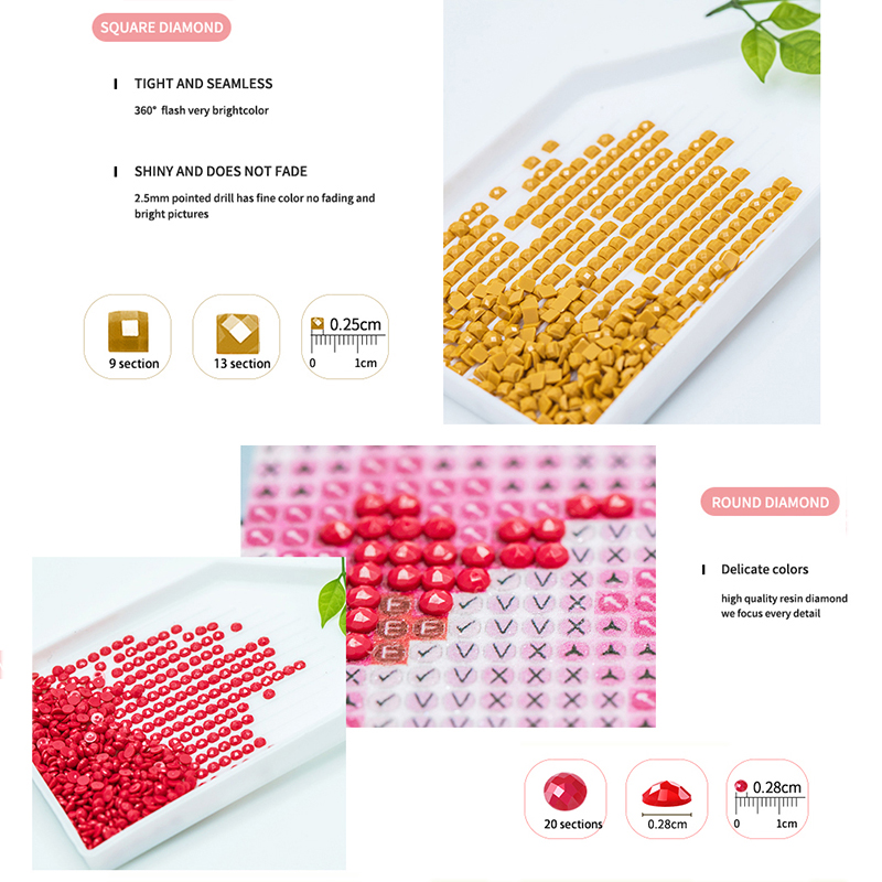 SDOYUNO Diy Diamond Mosaic Boo - đánh giá và giá Resin Art Wallpaper