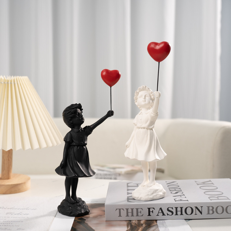 Banksy Statuette Art Crafts Tr - đánh giá và giá Resin Art Wedding Gift