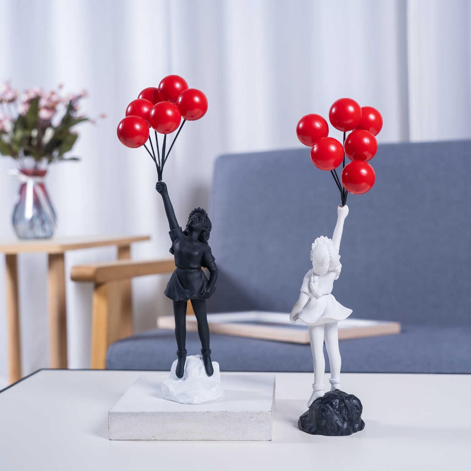 Banksy Statuette Art Crafts Tr - đánh giá và giá Resin Art Wedding Gift